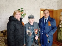 В Копейске поздравили ветеранов Великой Отечественной войны