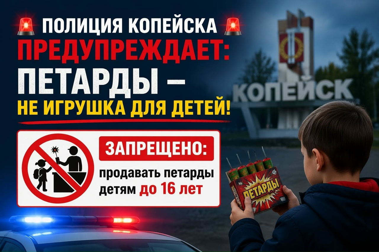 Полиция Копейска предупреждает