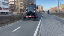 Подрядная организация Копейска перешла на летнее содержание УДС