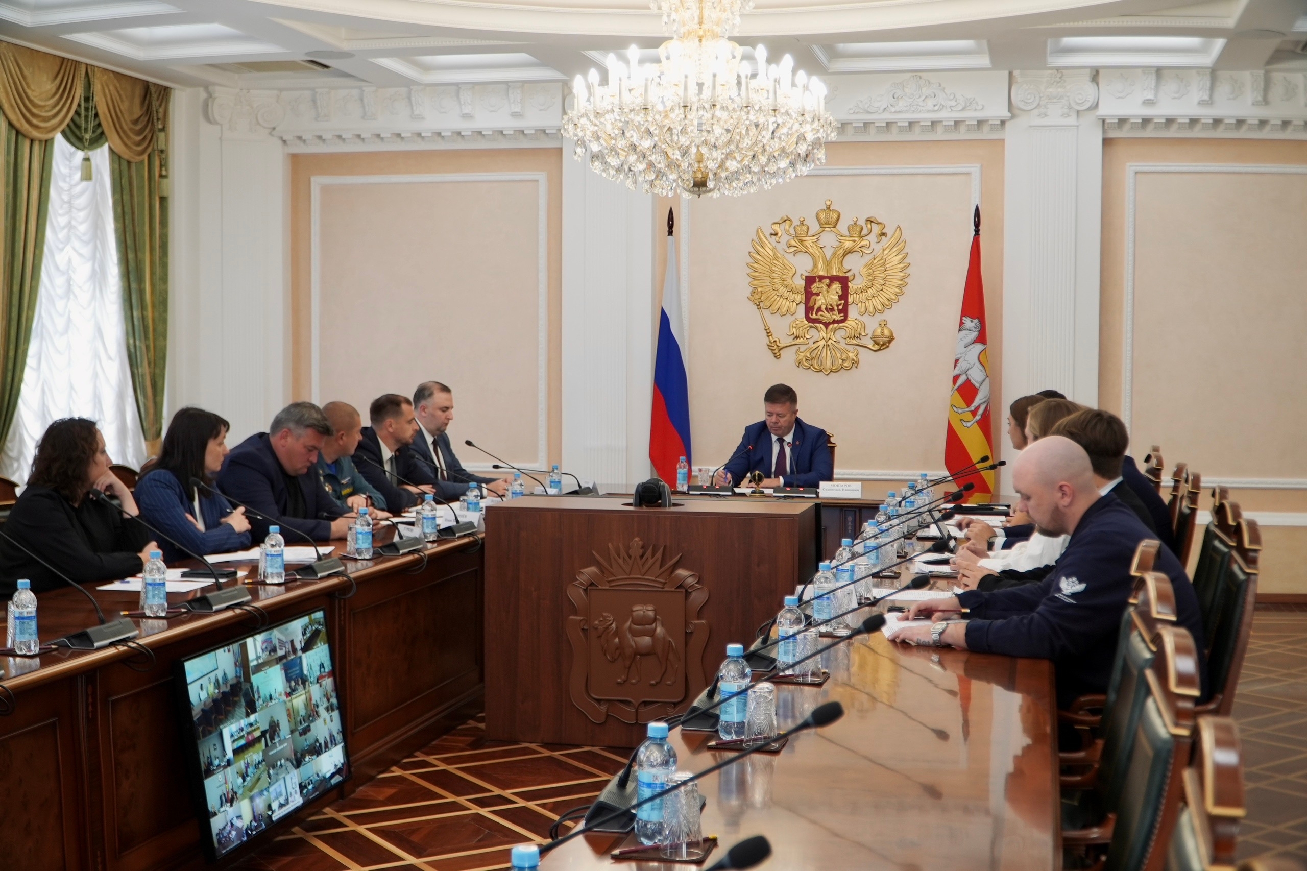 В Правительстве Челябинской области состоялся Координационный совет по взаимодействию с Движением Первых 