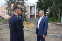 Глава Копейска Андрей Фалейчик проинспектировал объекты ФКГС