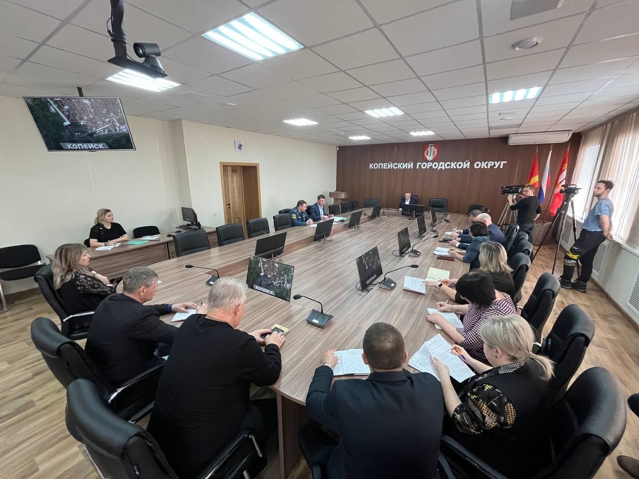 В администрации Копейска состоялась паводковая комиссия