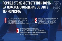 Уголовная ответственность за ложное сообщение об акте терроризма наступает уже с 14 лет