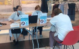 В субботу в ТРК «Слава» копейчан будут прививать против гриппа и коронавирусной инфекции