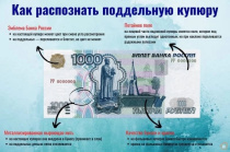 Как распознать фальшивую купюру?