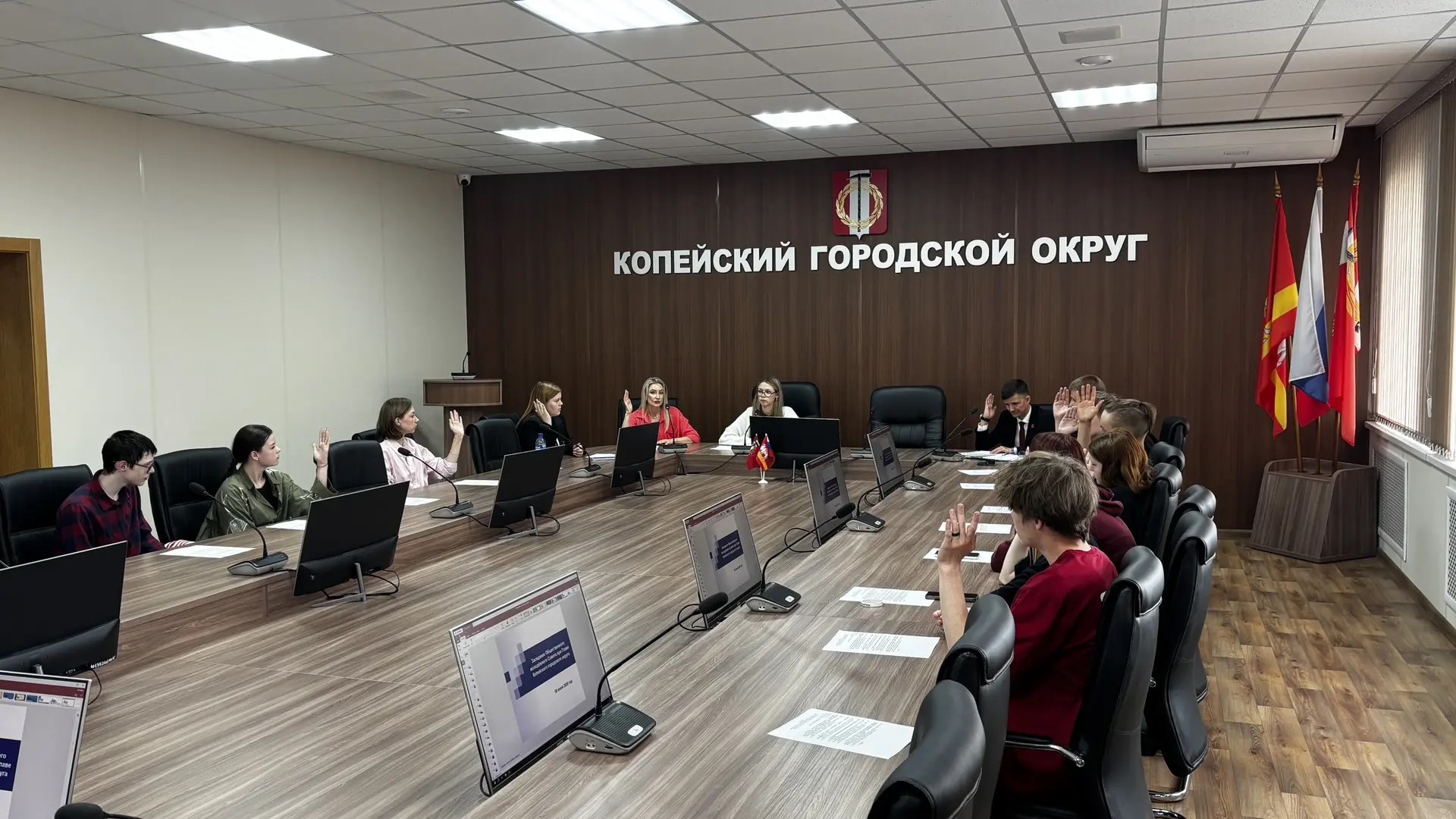 В Копейске прошло заседание молодежного Совета   