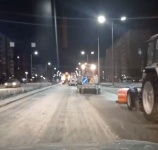 Снегоуборочная техника Копейска продолжает работу