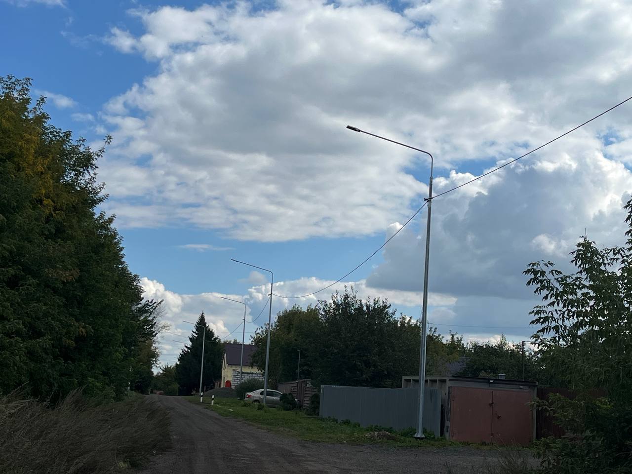 В Копейске завершается строительство новых линий освещения