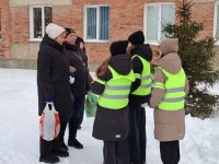 «Родительский патруль»  Копейска провели рейд по безопасности детей-пешеходов