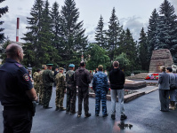 В Копейске прошла акция «Свеча памяти»
