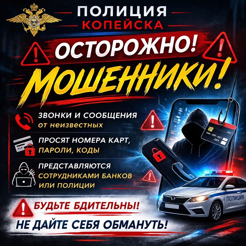 Полиция Копейска предупреждает