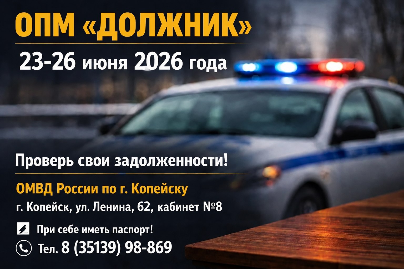 ОПМ «Должник»