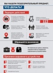 Порядок действий при обнаружении подозрительного (взрывоопасного) предмета
