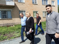 Глава Копейска проконтролировала выполнение работ по благоустройству объектов в рамках проекта «Формирование комфортной городской среды»