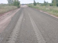 В Копейске продолжается отсыпка и грейдирование дорог