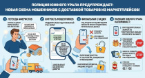 «Вам оформлена доставка из маркетплейса»: полицейские Южного Урала выявили новую уловку аферистов с трек-номерами почтовых отправлений