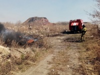 В Копейске предотвращен пожар