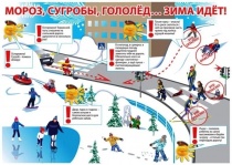Опасные факторы зимнего периода. Правила безопасного поведения детей