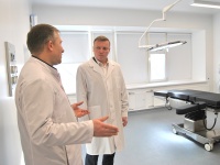 Глава города Андрей Фалейчик посетил горбольницу №1