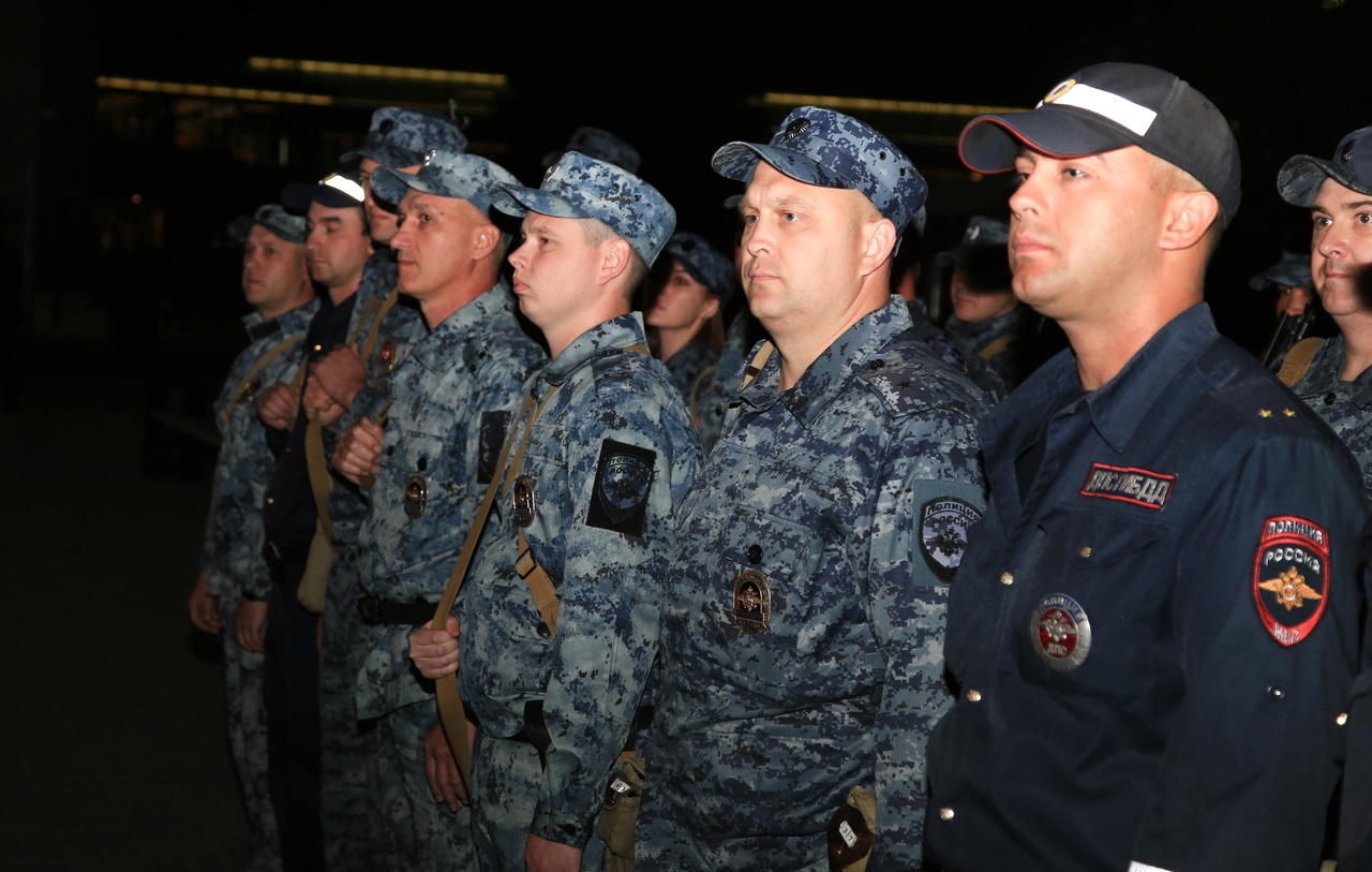 Из служебной командировки в Северо-Кавказский регион вернулся сводный отряд южноуральских полицейских