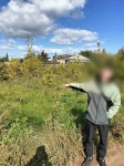 Копейский участковый уполномоченный задержал мужчину с коноплей