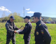 В Челябинской области полицейские проводят мероприятия по недопущению нарушений противопожарной безопасности