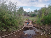 В Копейске продолжаются работы по водопонижению