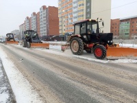 Снегоуборочная техника в Копейске работает в круглосуточном режиме