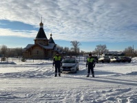 Полицейские Челябинской области приступили к охране порядка на объектах, где проходят религиозные мероприятия, посвященные Крещению Господня
