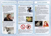 Правила безопасности, первая помощь