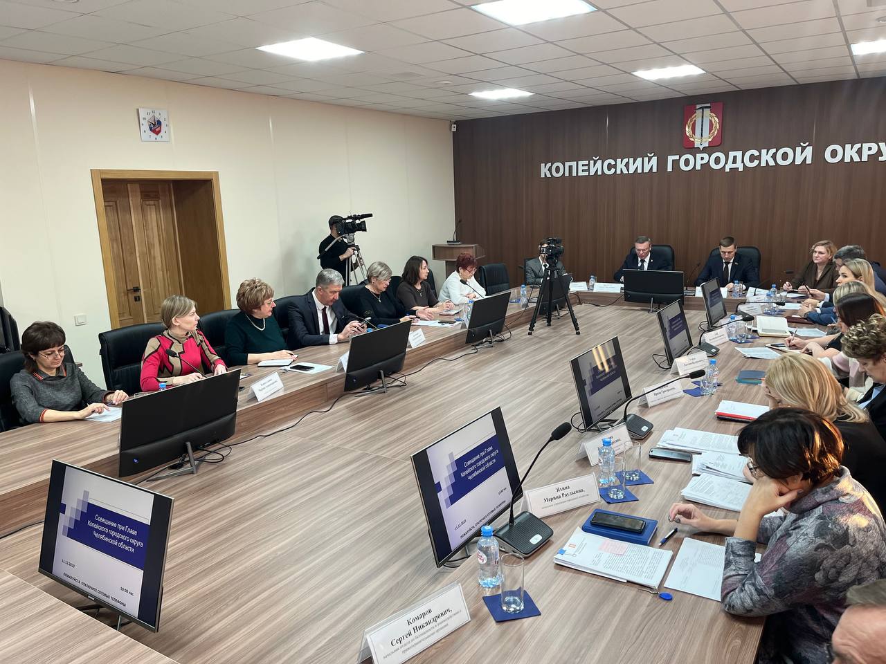 В администрации Копейска прошло еженедельное аппаратное совещание