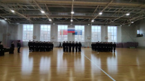 В Копейске состоялась церемония принятия присяги студентами, которые свяжут свою жизнь со службой в полиции