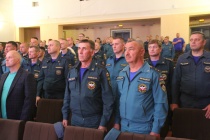 Глава города Андрей Фалейчик поздравил горноспасателей со 100-летием копейского ВГСО