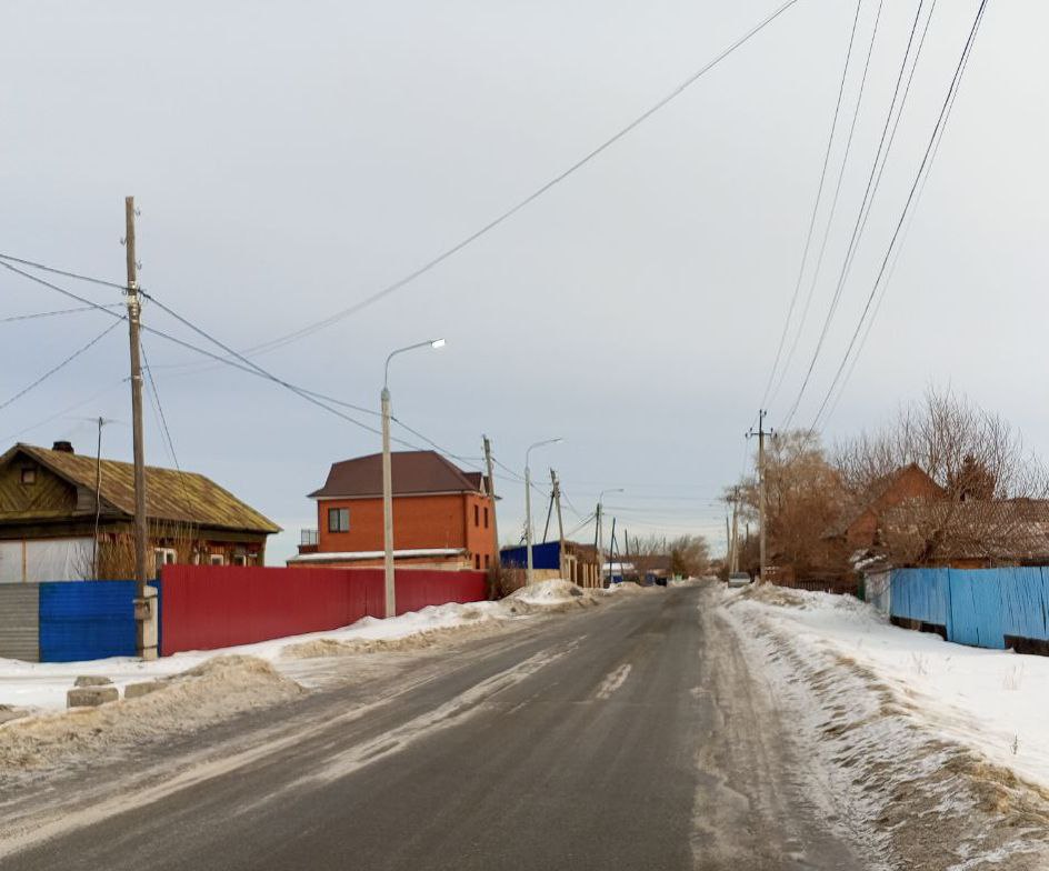 На  улице Шоссейной в Синеглазово завершилось строительство линии электропередач