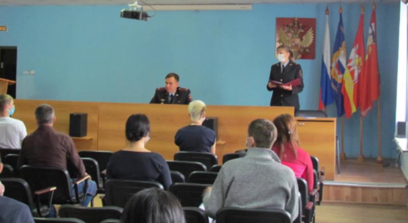 В Отделе МВД России по городу Копейску состоялась церемония принятия Присяги гражданина Российской Федерации 