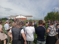 Рабочая поездка главы Копейска Андрея Фалейчика в поселок шахты №201