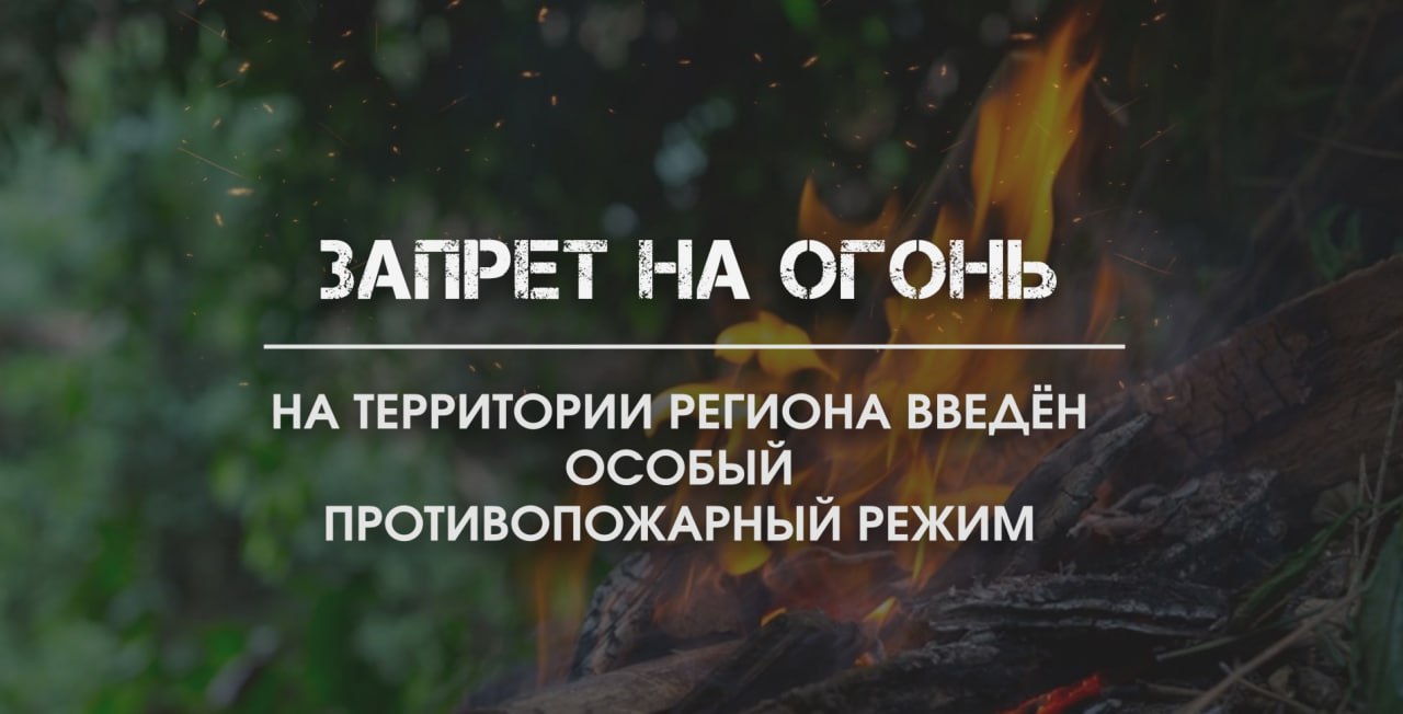 Полиция предупреждает: в Челябинской области действует особый противопожарный режим