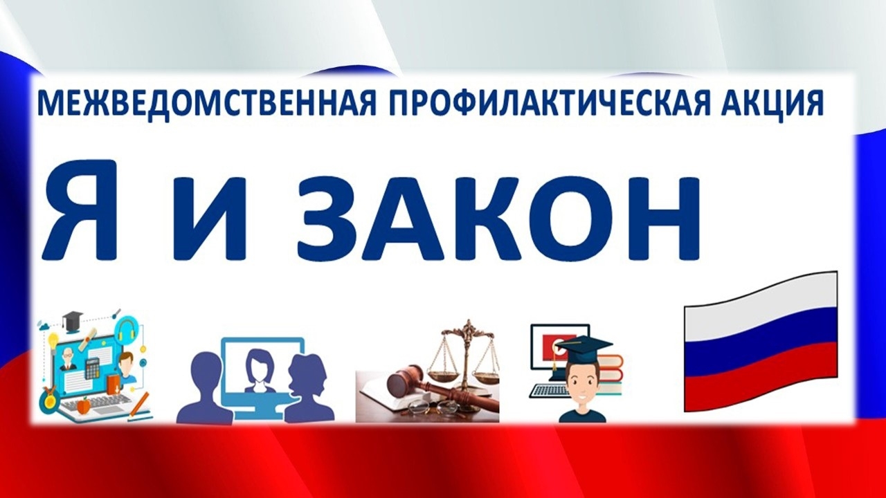 Межведомственная профилактическая акция «Я и Закон» 