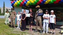 Бойцы СВО посетили копейский центр помощи детям
