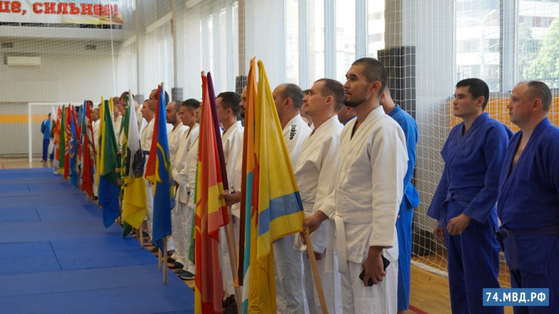 В спортивном комплексе областного полицейского главка состоялся чемпионат по дзюдо