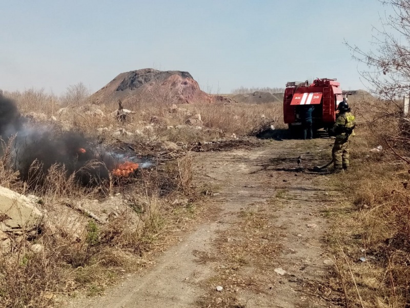 В Копейске предотвращен пожар