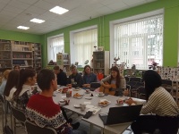 На библиотечной арт-площадке прошла поэтическая встреча
