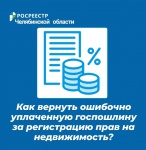 Как вернуть ошибочно уплаченную госпошлину за регистрацию прав на недвижимость?