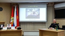 В Копейске провели видеолекторий «День моряка-подводника»