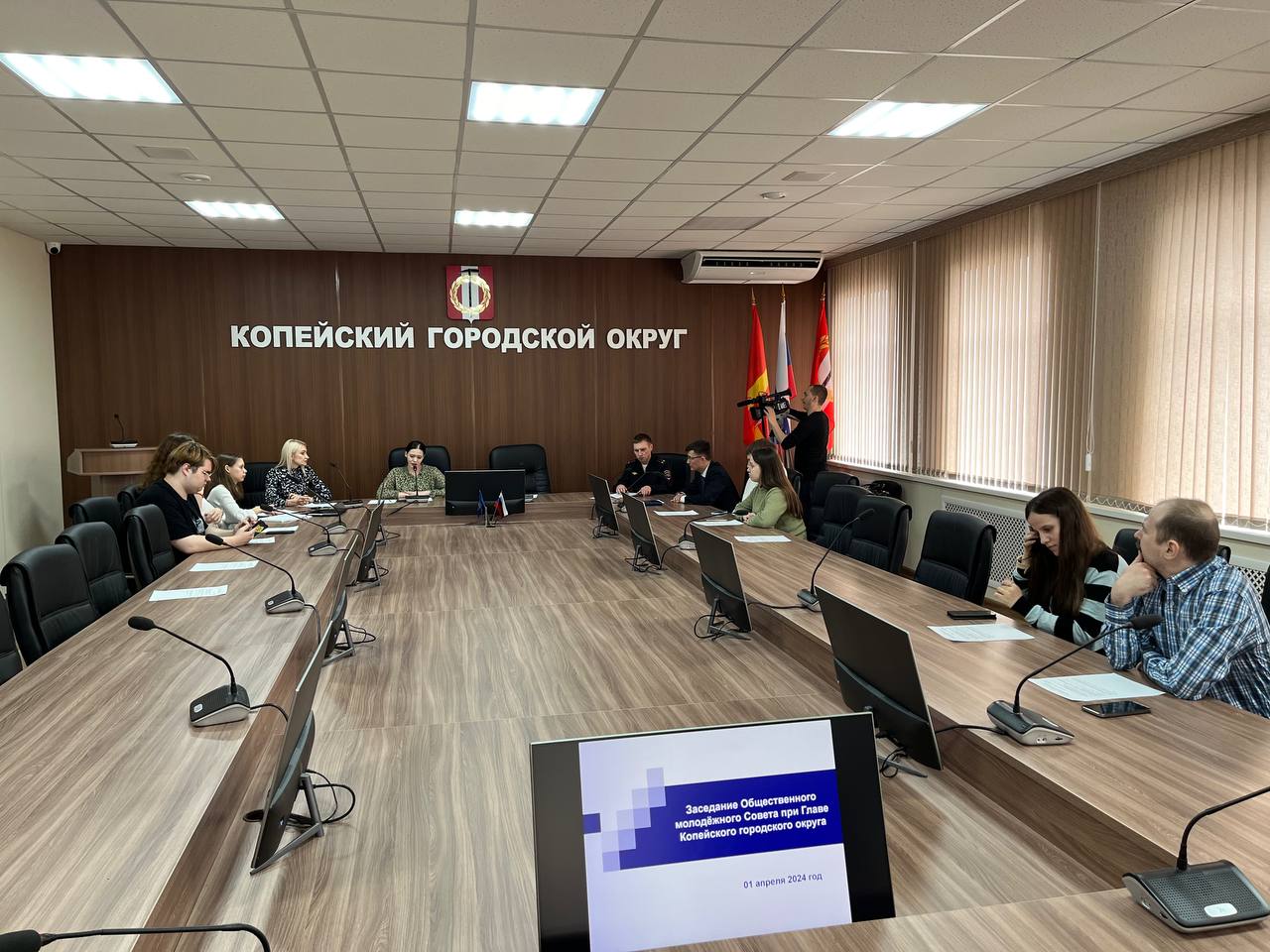 В Копейске прошло очередное заседание молодежного совета