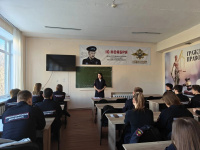 Профориентационная беседа для будущих правоохранителей: студенты узнали о службе в органах внутренних дел
