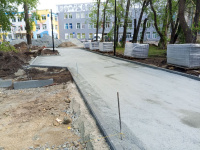 В Копейске продолжается благоустройство объектов ФКГС
