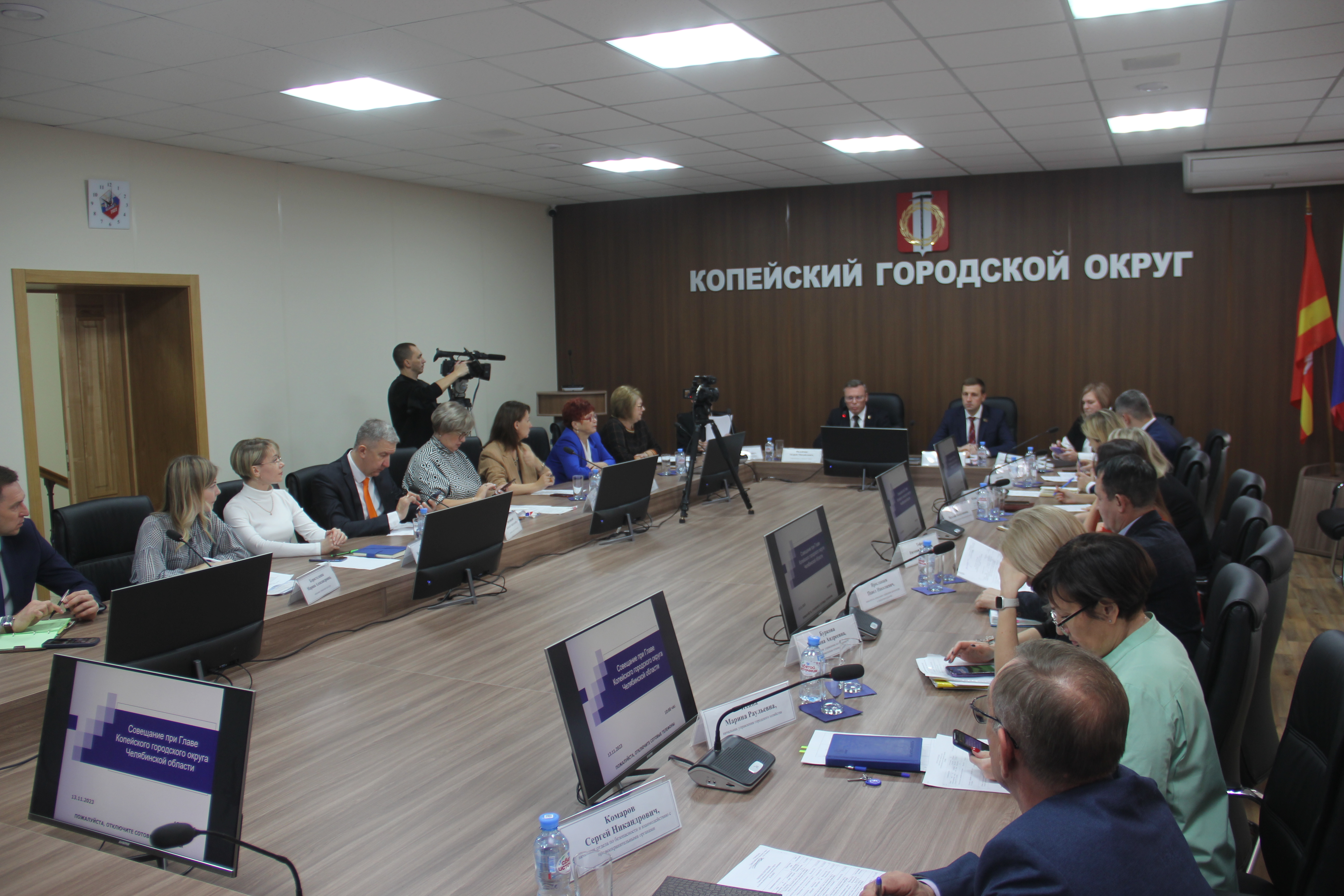 В администрации Копейска прошло еженедельное аппаратное совещание