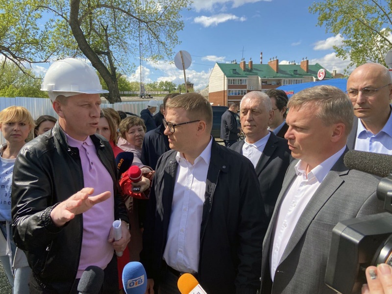 Губернатор Алексей Текслер с рабочим визитом посетил Копейск