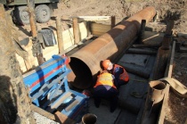 В Копейске реконструируют водовод-«восьмисотку», очистные сооружения и главный коллектор